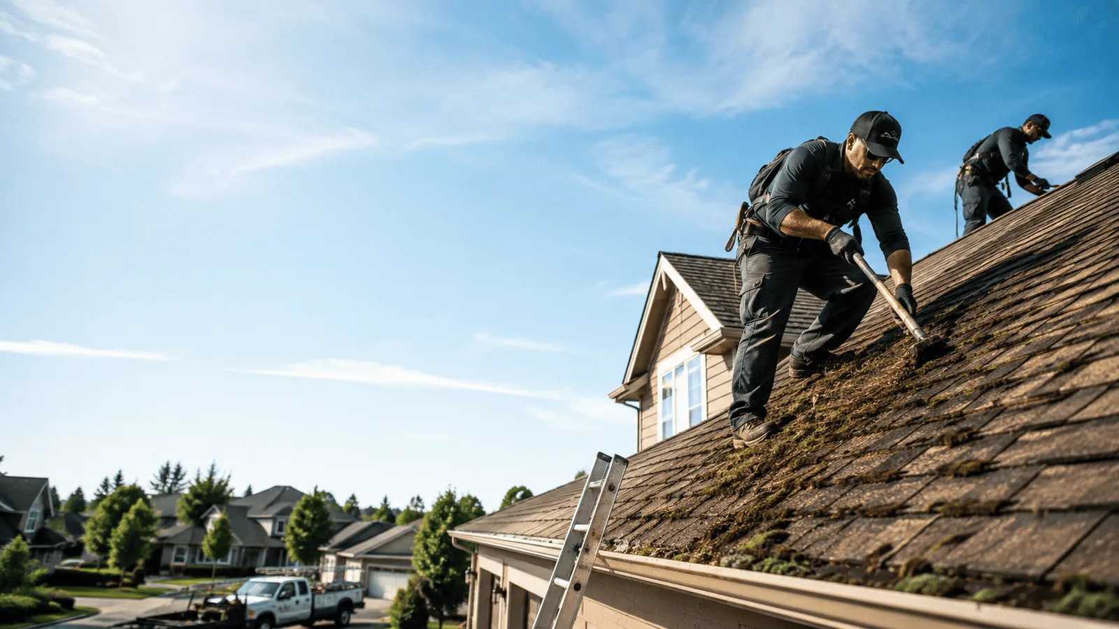 Roof Moss Removal in Fortuna, ND near me